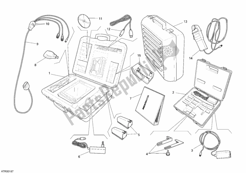 All parts for the Check Intrument Dds of the Ducati Hypermotard 1100 EVO SP USA 2012
